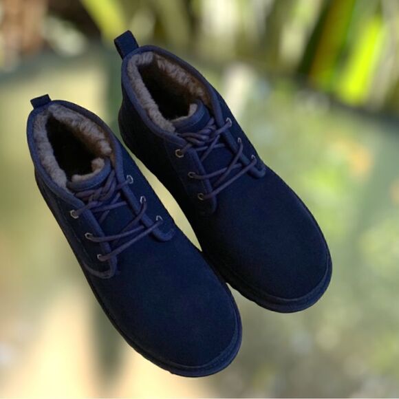 🔥 UGG Winter Snow Neumel Chukka Shearling Boots Shoes Size 12 EU 45 - Picture 9 of 12